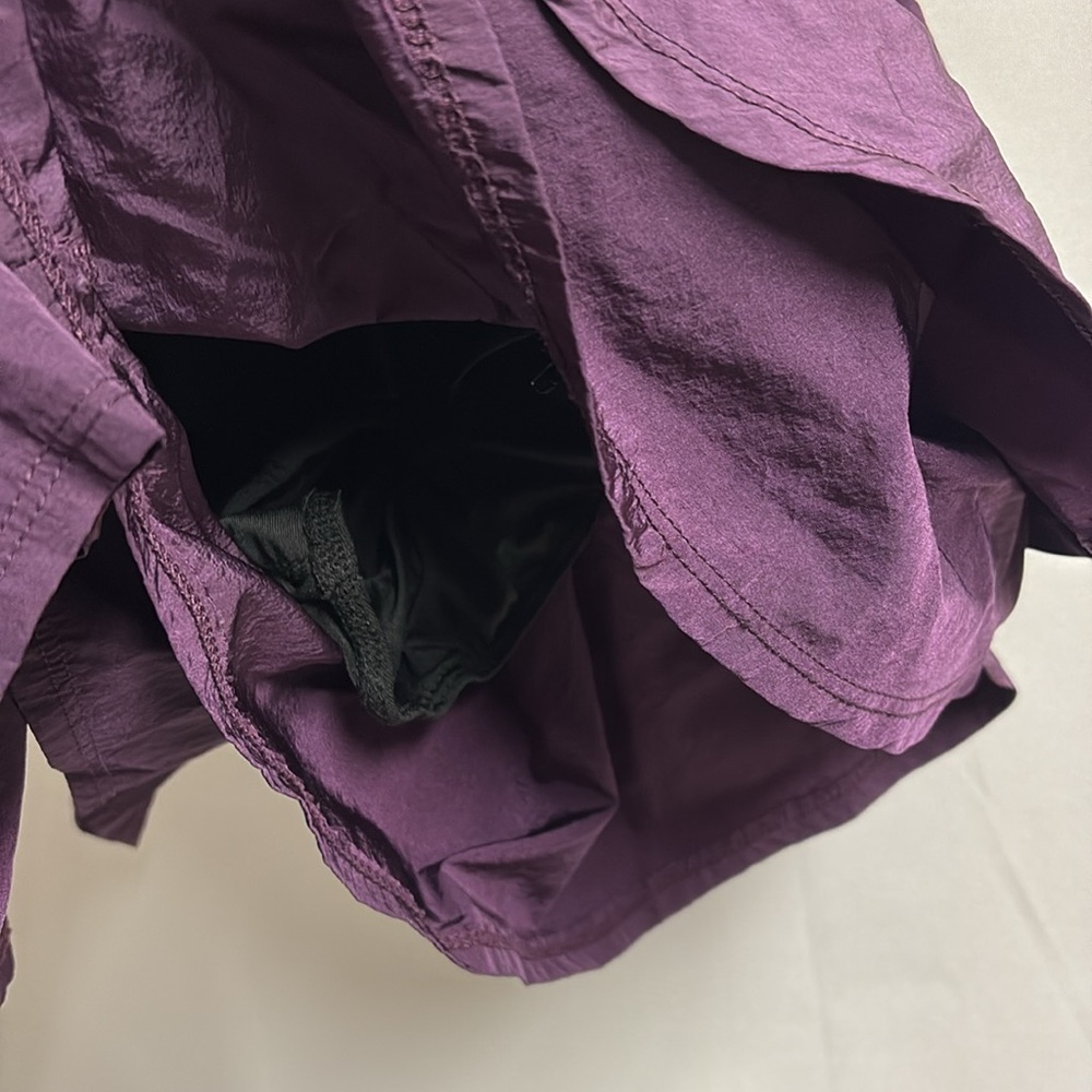 FP Movement by Free People Plum Purple Smocked Waist Romper - Picture 5 of 7